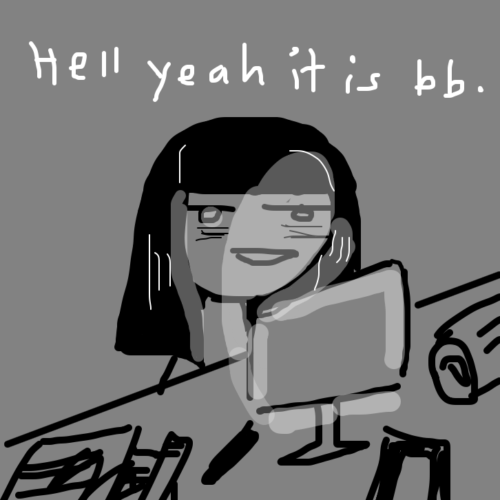 Drawing in Debra's Schoolwork by rawrwhy 