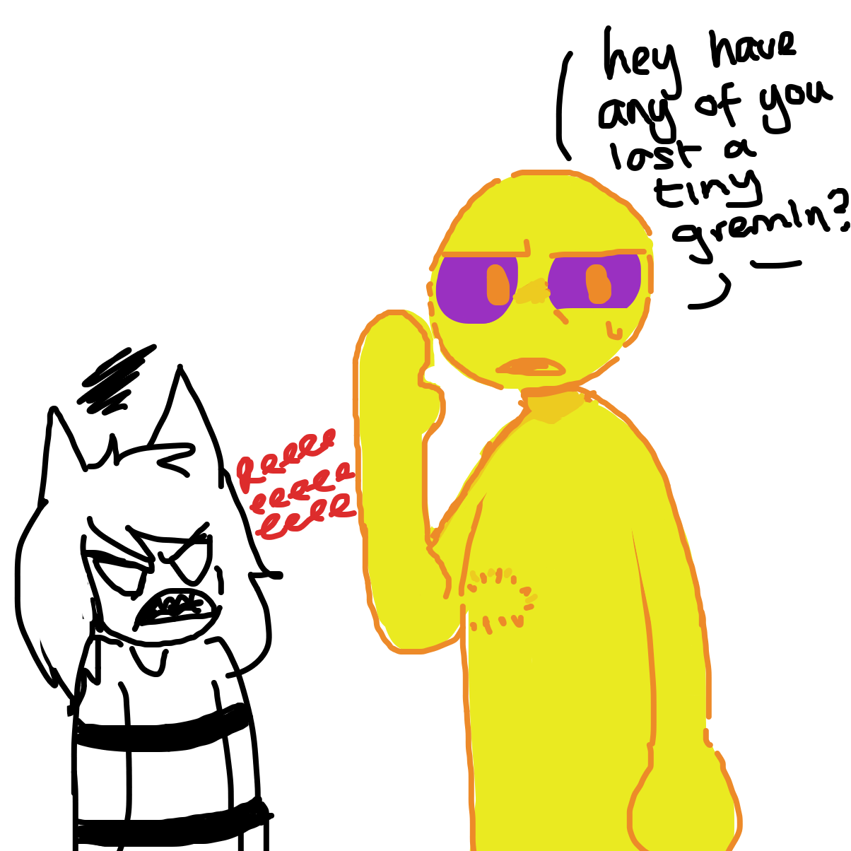  - Online Drawing Game Comic Strip Panel by GhostgoesBrr