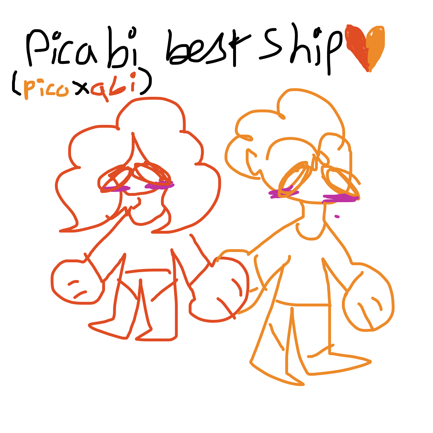 Drawing in Pico newgrounds hot by user2948567301