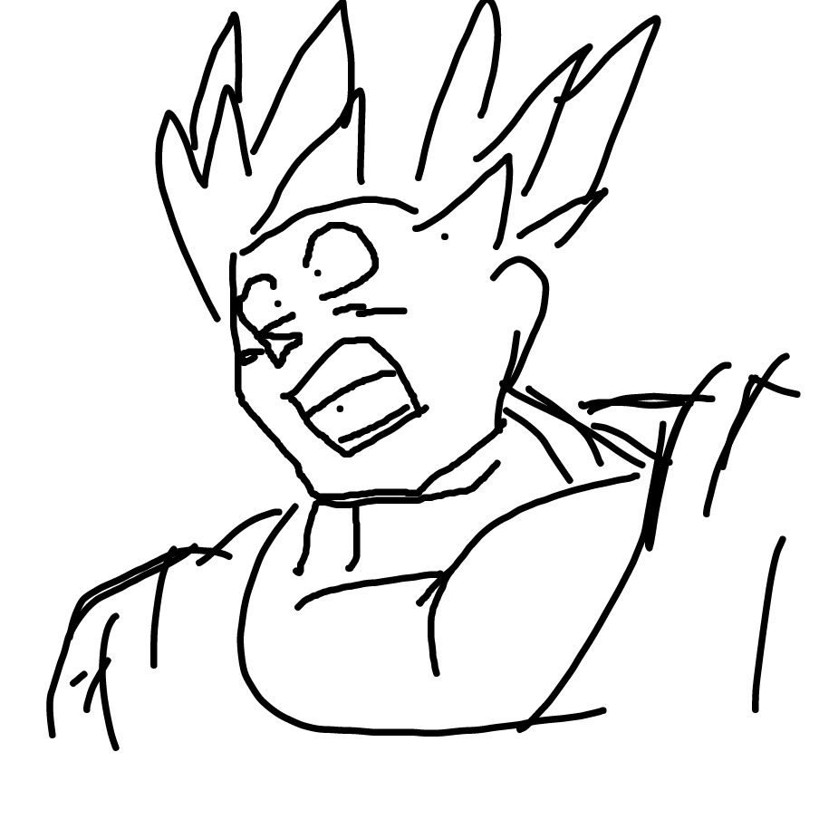 he surprised - Online Drawing Game Comic Strip Panel by man