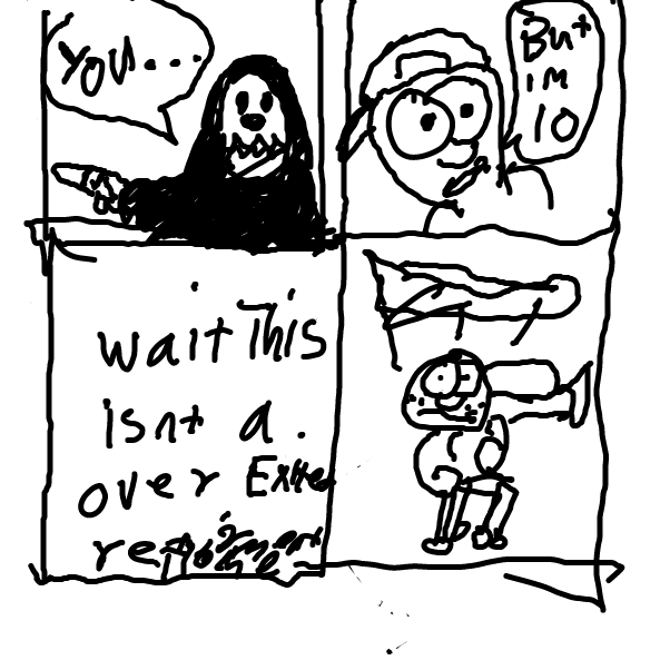 Drawing in near death by sneakybutthole