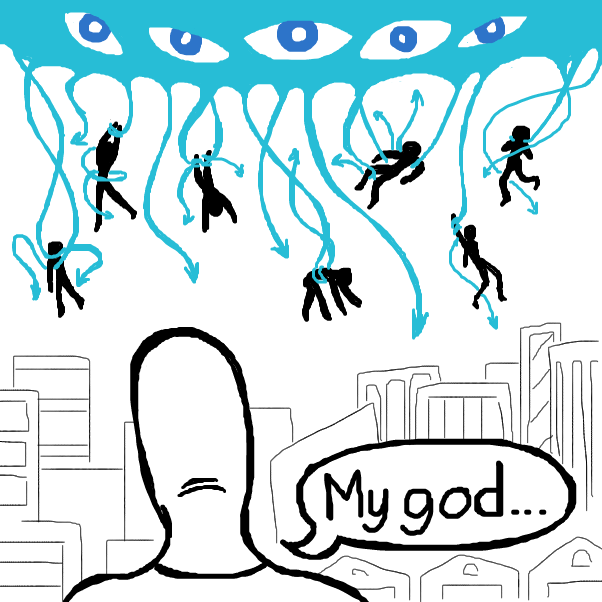  - Online Drawing Game Comic Strip Panel by SeanTrunks