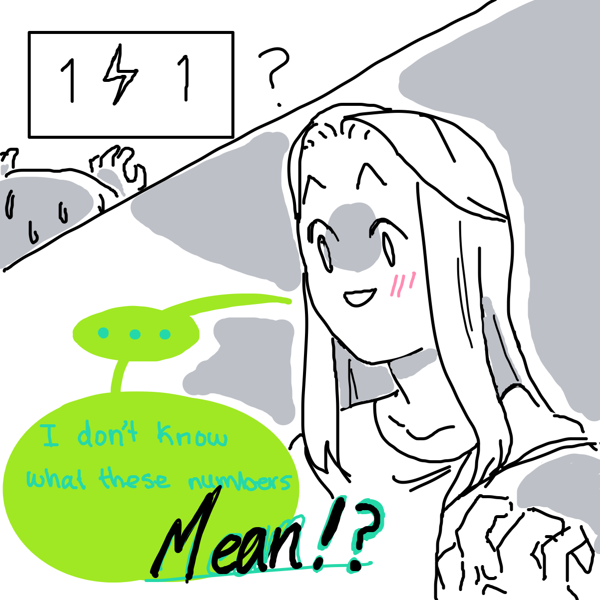 I- - Online Drawing Game Comic Strip Panel by Tea