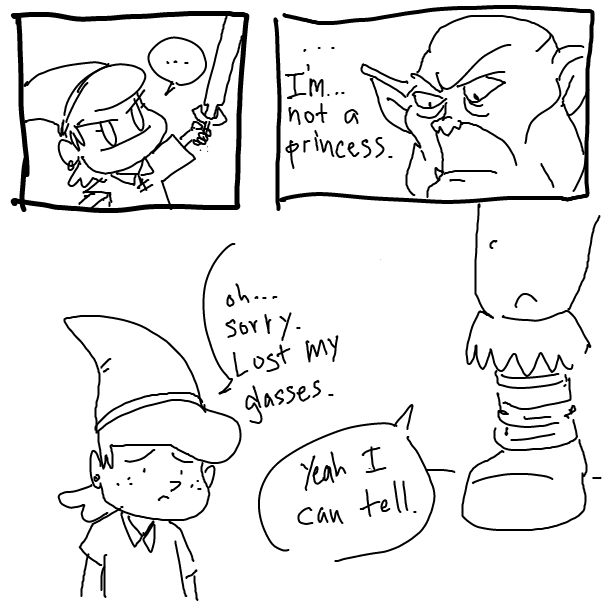 Drawing in Legendary by bumperfish