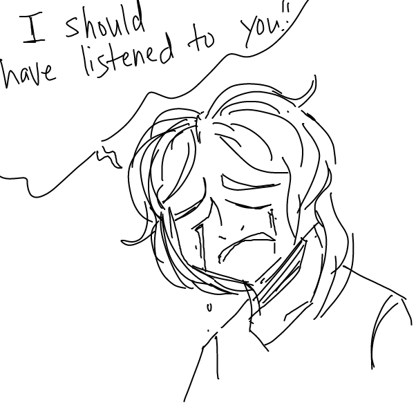 Drawing in I have never watched it. by bumperfish