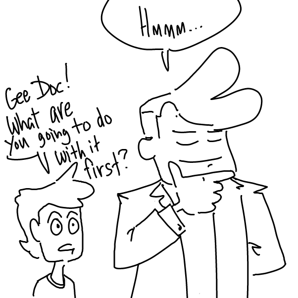 Drawing in Time Machine by bumperfish