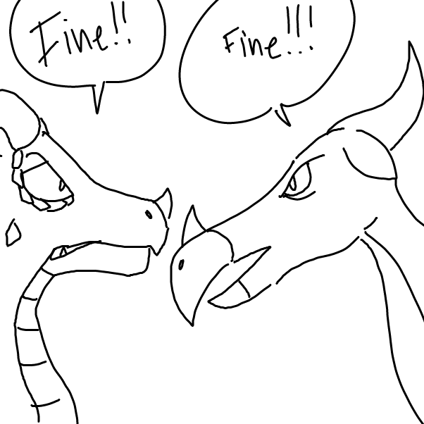 Drawing in Wings of Fire by bumperfish