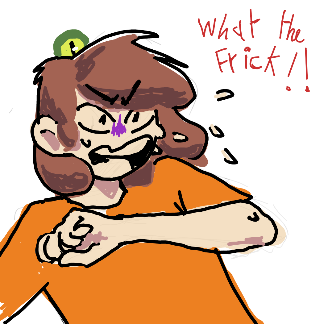 Drawing in what the frick by dumbrump