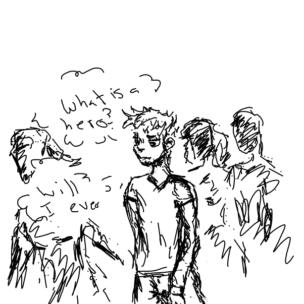  - Online Drawing Game Comic Strip Panel by booboobear