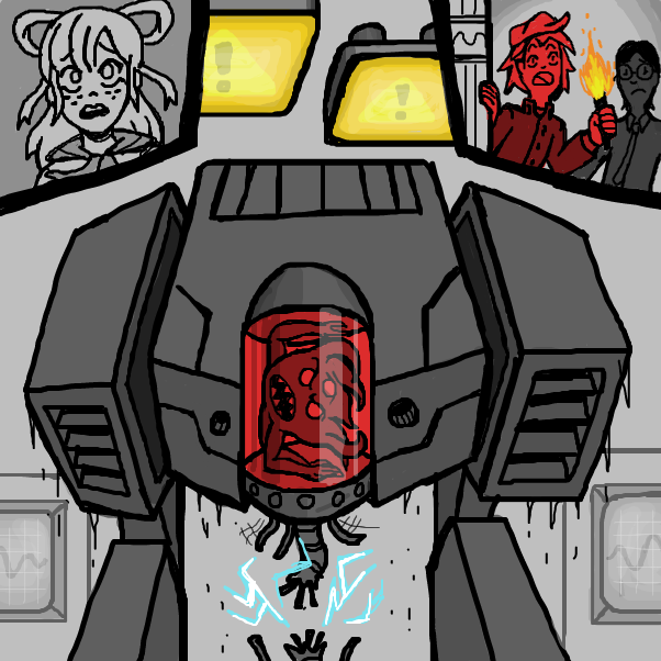  - Online Drawing Game Comic Strip Panel by SeanTrunks