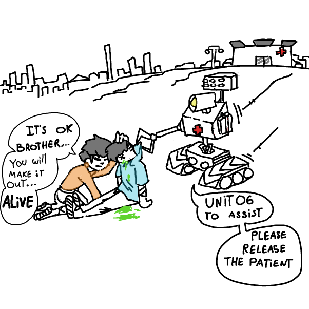  - Online Drawing Game Comic Strip Panel by Mothbunita