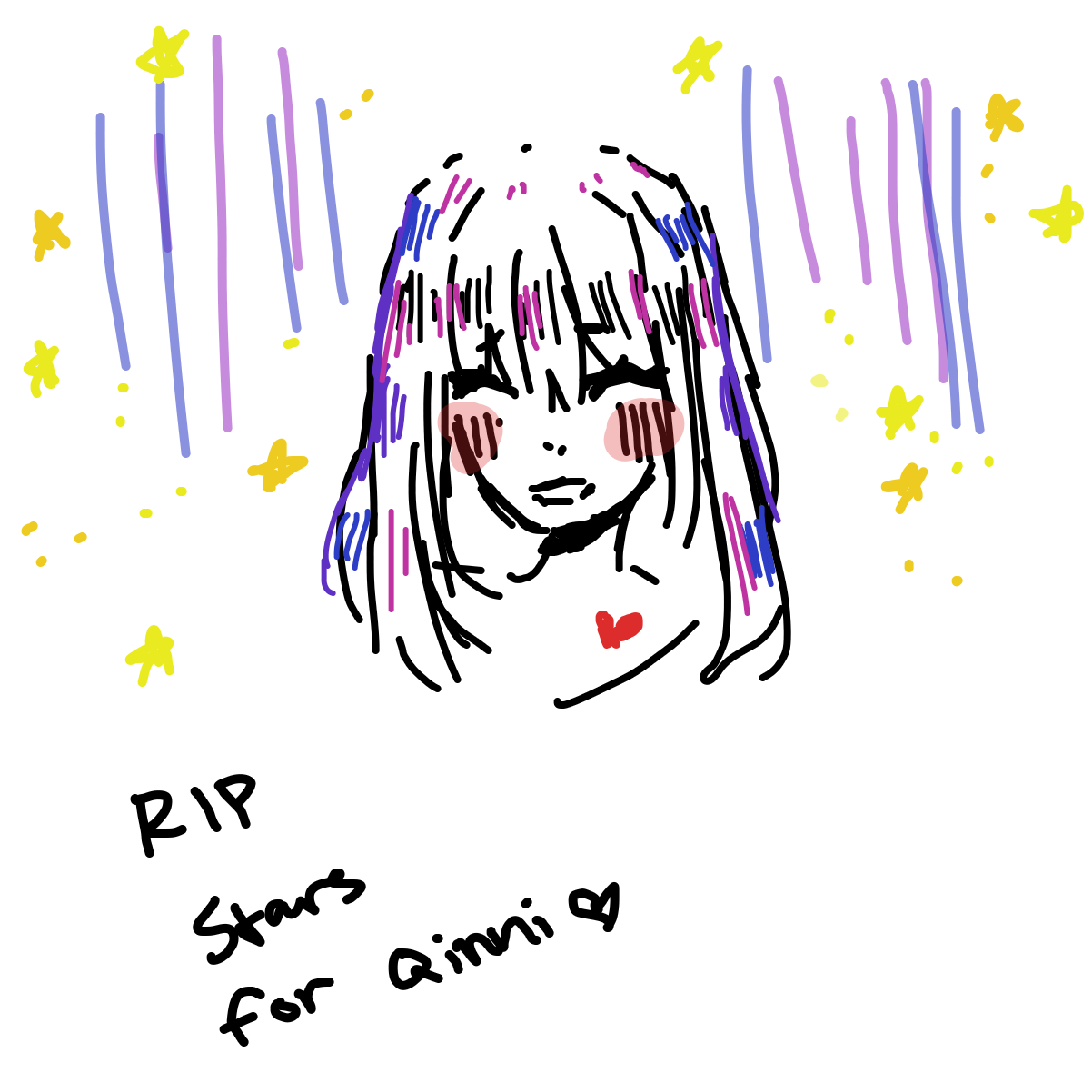 Drawing in tribute to qinni by Sexysexman 