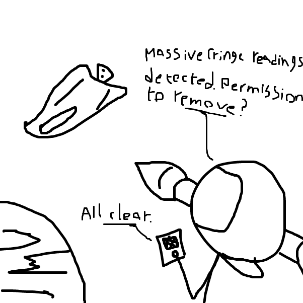 What the fuck is this - Online Drawing Game Comic Strip Panel by Ohnooooo