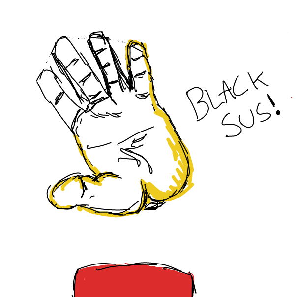 Drawing in among us by PennywiseDancing