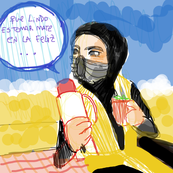 Drawing in argentina by Kaigu