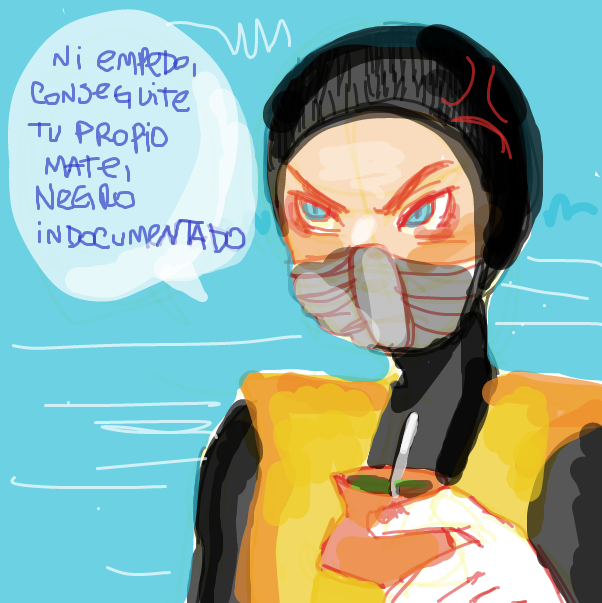 Drawing in argentina by Kaigu