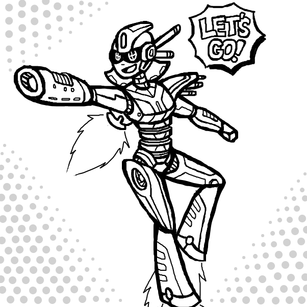  - Online Drawing Game Comic Strip Panel by SeanTrunks