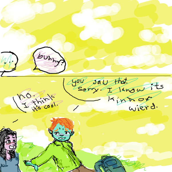  - Online Drawing Game Comic Strip Panel by booboobear