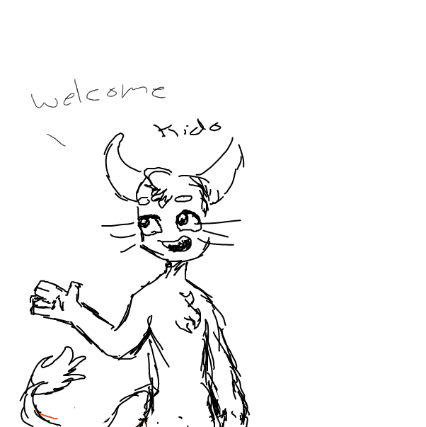 Drawing in I’m new here by booboobear