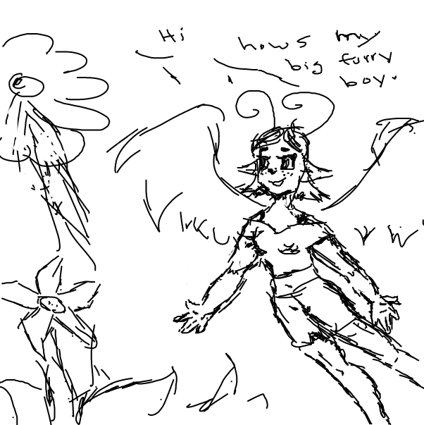 Drawing in IDK by booboobear