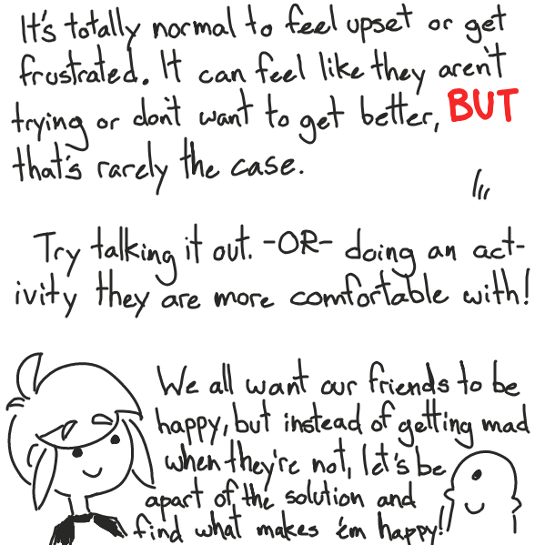 I'M NOT QUALIFIED TO GIVE OUT THIS KINDA ADVICE YAAAAAY! . . . . you guys did it better - Online Drawing Game Comic Strip Panel by Cake Emoji