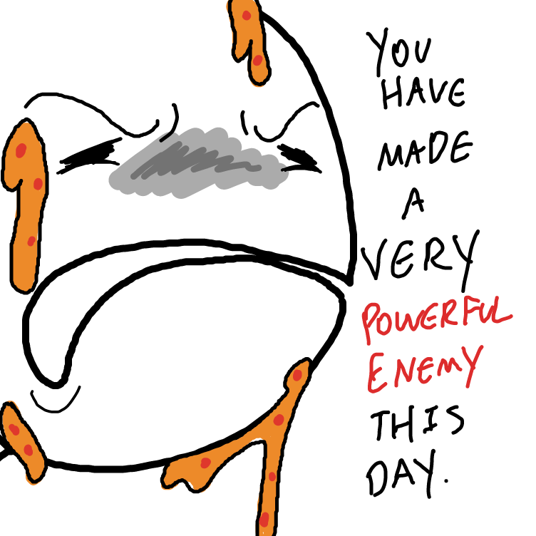 oh damn - Online Drawing Game Comic Strip Panel by ⚰