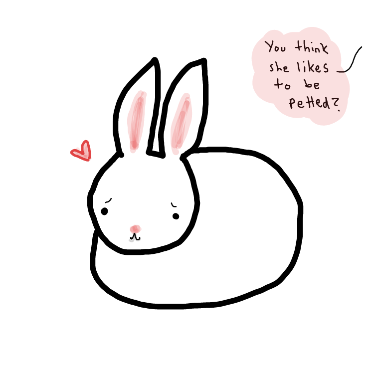 Drawing in bunni loaf by niania