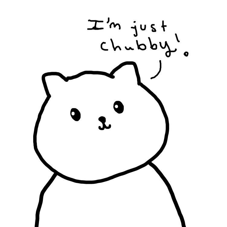 Drawing in cat ball face by niania