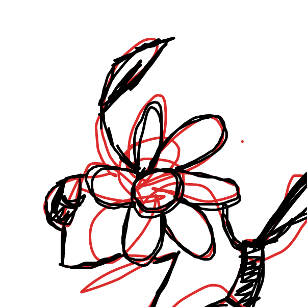 Drawing in scribbles turned into art... by LizardPie34