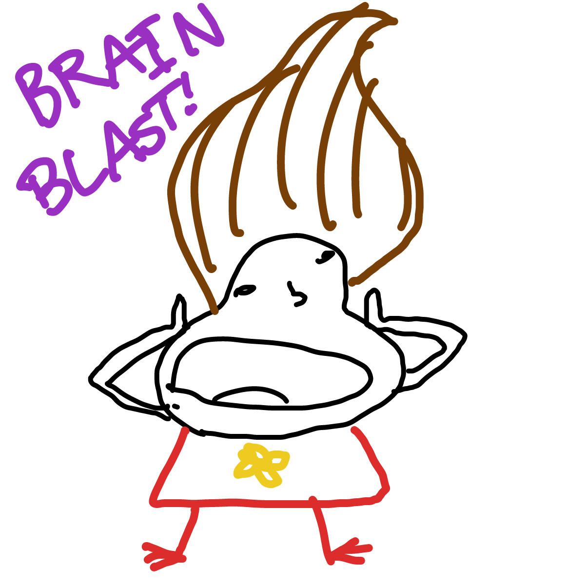 Drawing in Jimothy Neutrino by Prawnston