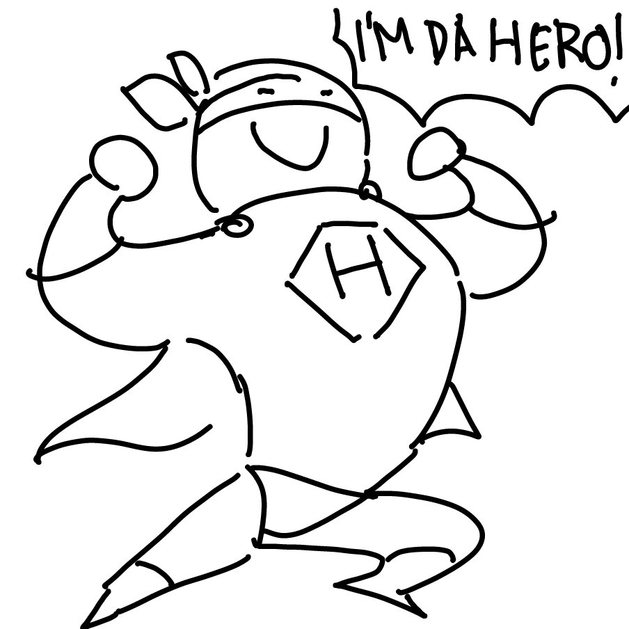  - Online Drawing Game Comic Strip Panel by unyu