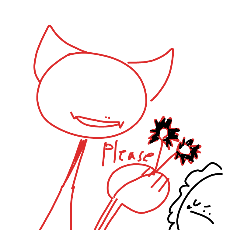 Drawing in the devil in love by lajshdeadaccount