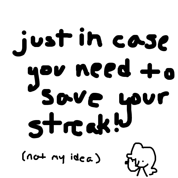 Drawing in Streak Saver! by weaklink