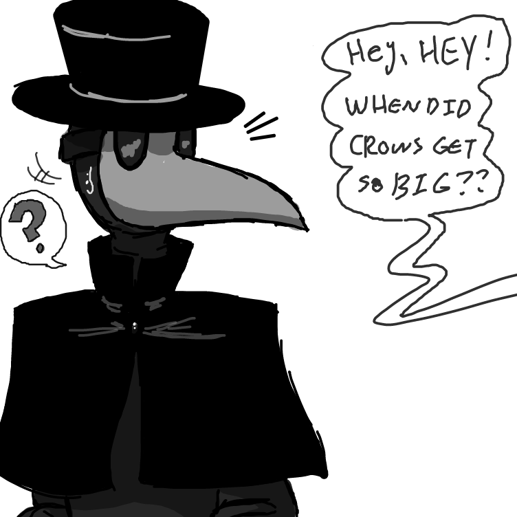tfw you get mistaken for an actual bird - Online Drawing Game Comic Strip Panel by ⚰