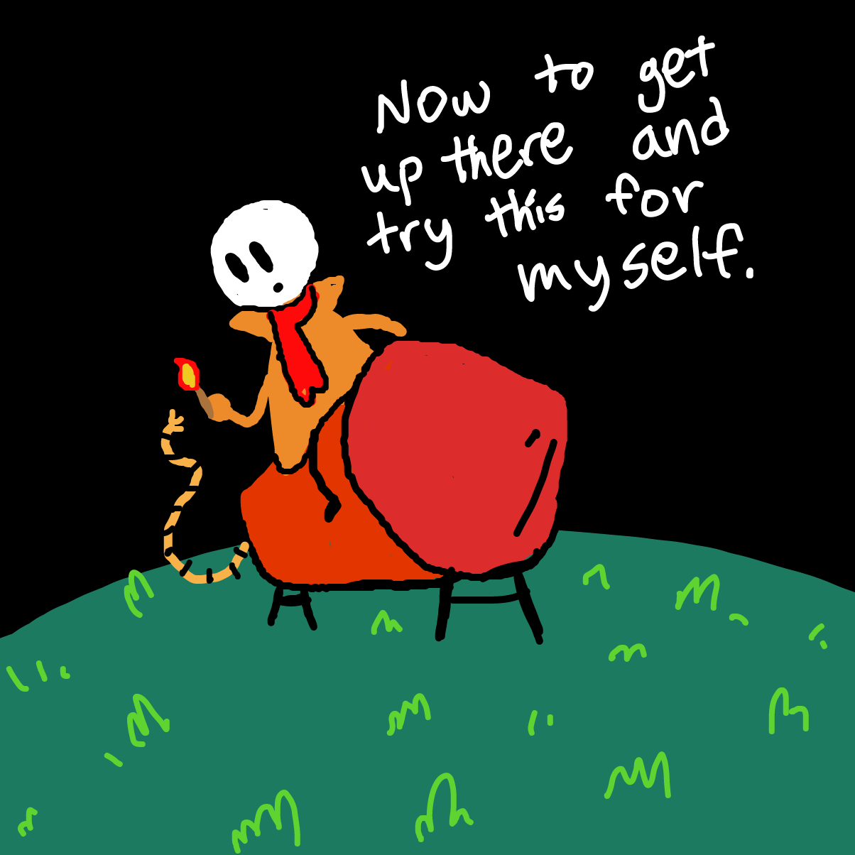 Drawing in New Year Boom by Prawnston