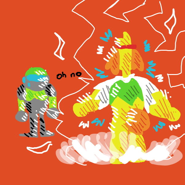 Drawing in Doom by Pupy