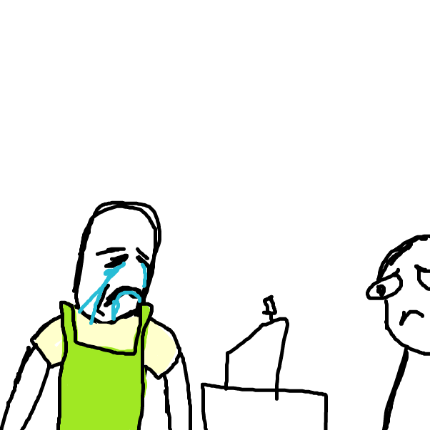 Drawing in Jim's friend by HelpMe