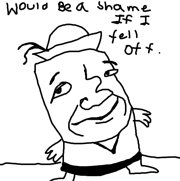 Drawing in watch out harold! by HelpMe