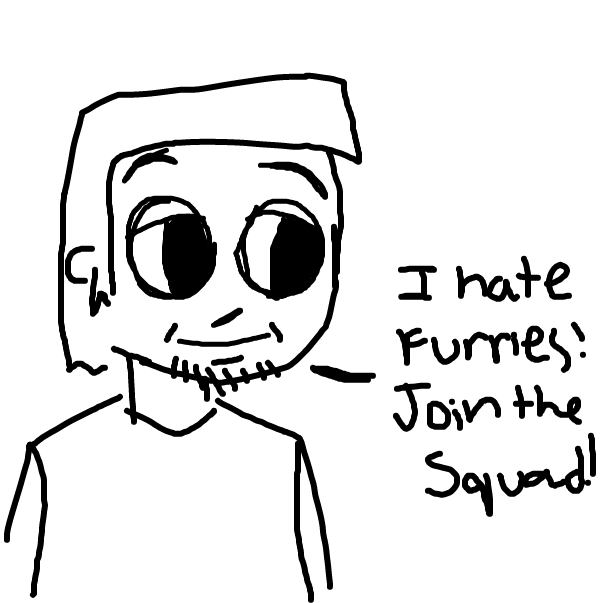 Drawing in The Furry Purger Squad! by HelpMe