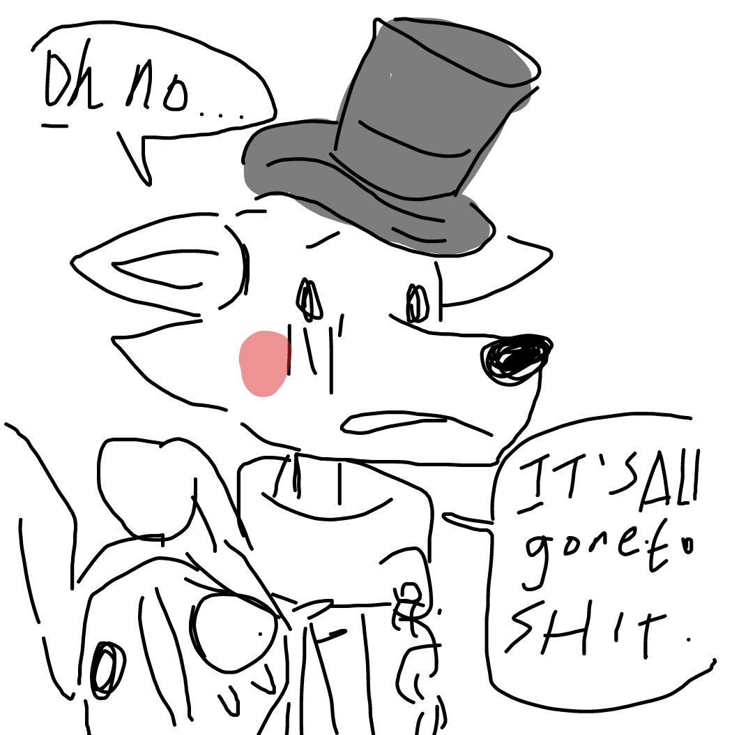 Okay, fine. I get it. You don't like it. That's fine.  - Online Drawing Game Comic Strip Panel by ⚰