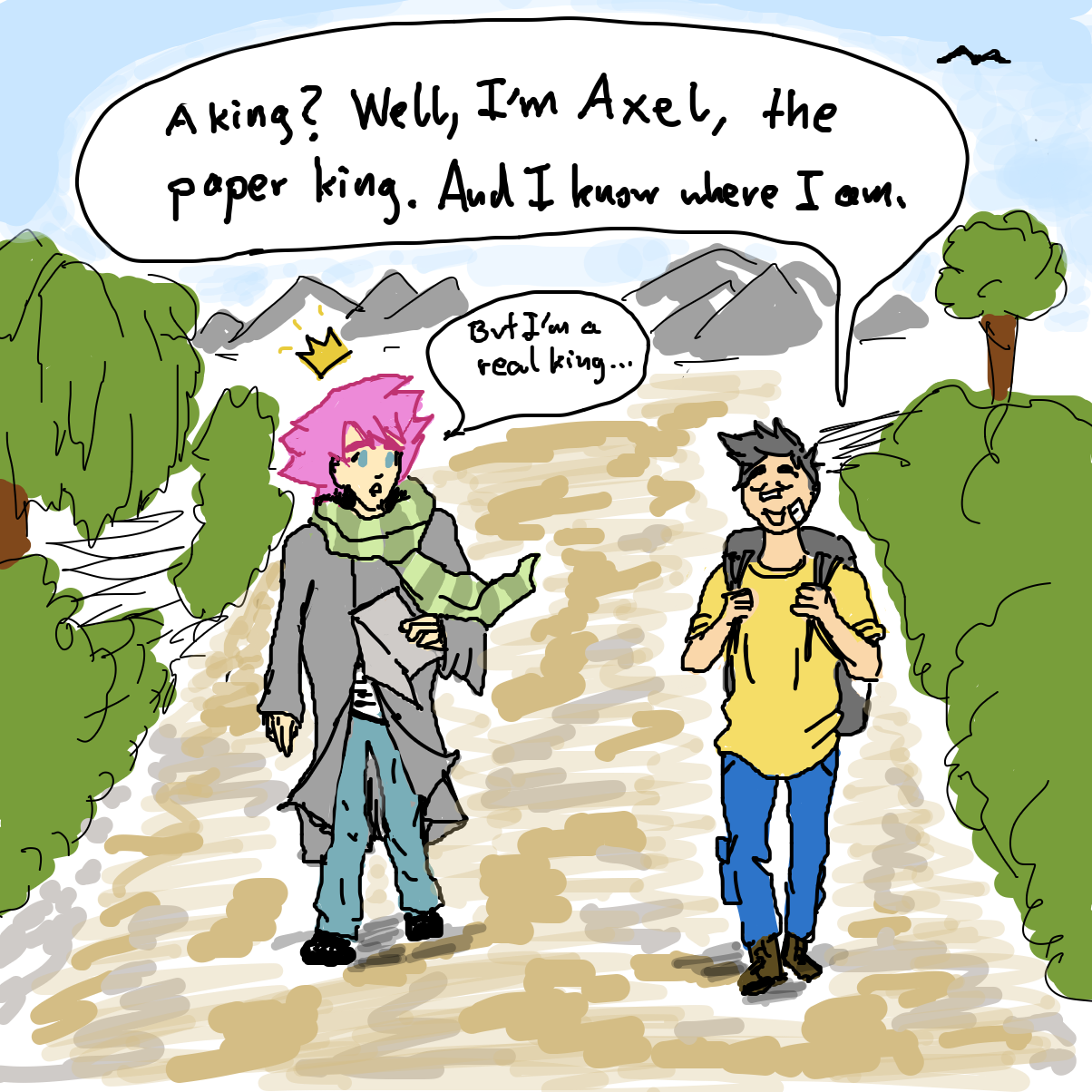  - Online Drawing Game Comic Strip Panel by Scribbledabble