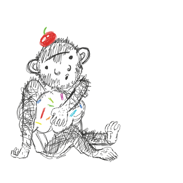 THEY'RE EVOLVING - Online Drawing Game Comic Strip Panel by ry