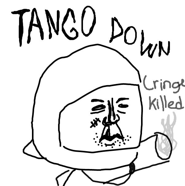 Drawing in Among us diapers 2 by HelpMe