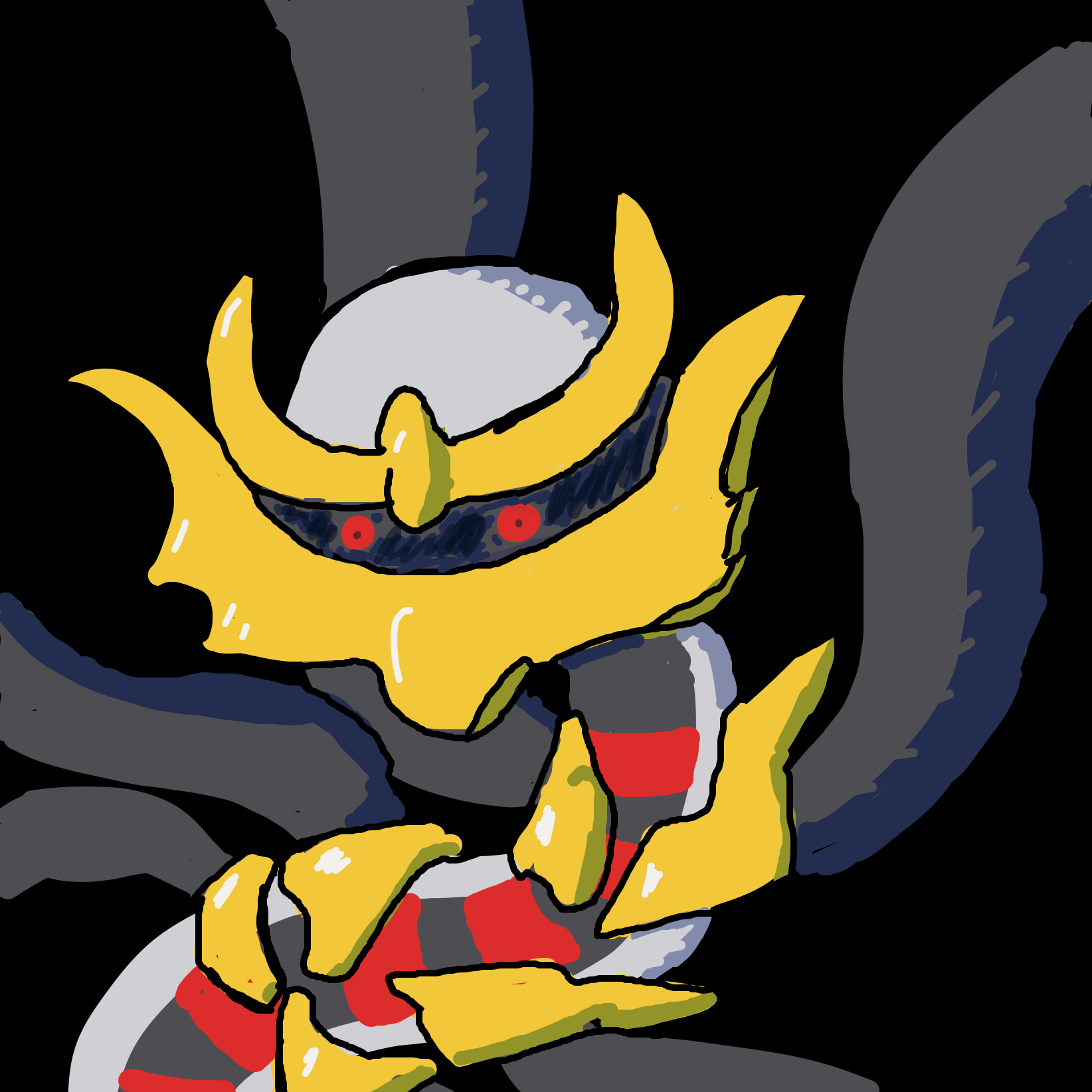  - Online Drawing Game Comic Strip Panel by Missus Abaddon 