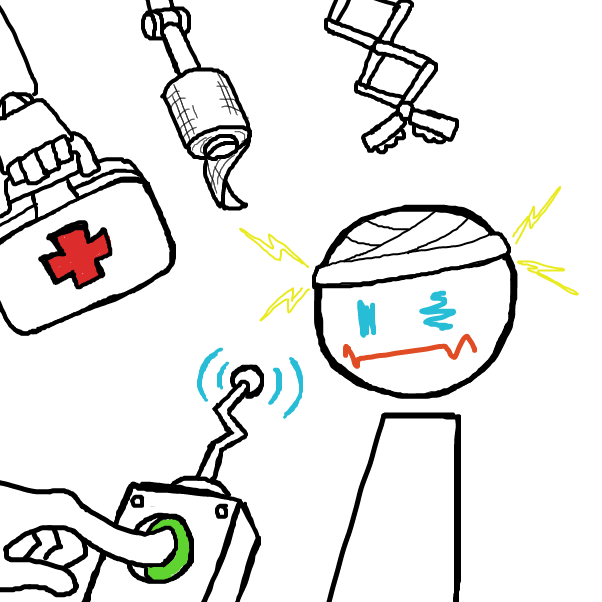 New brain is activated. - Online Drawing Game Comic Strip Panel by SeanTrunks