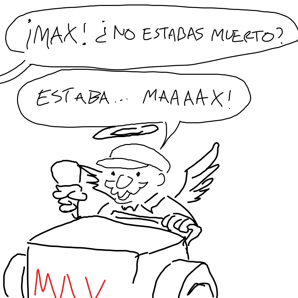  - Online Drawing Game Comic Strip Panel by Sabandija