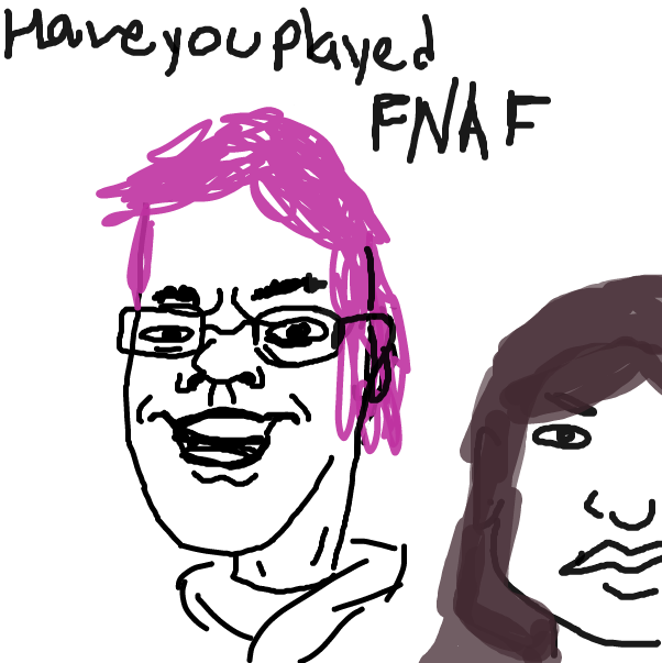 Drawing in I do be kinda edgy doe, kinda quirky doe by HelpMe