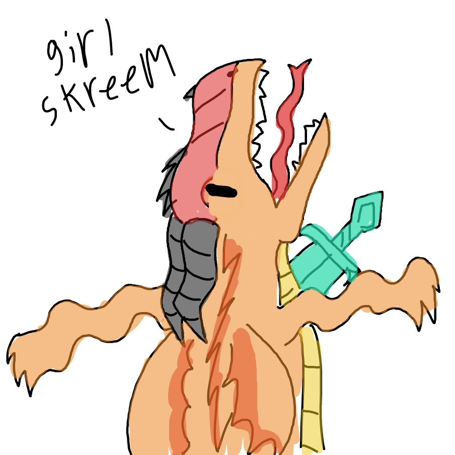 Drawing in dragon fight by popitycorn