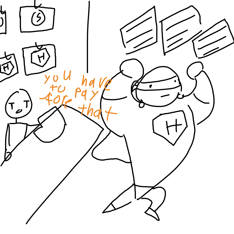 Drawing in what is a hero by popitycorn