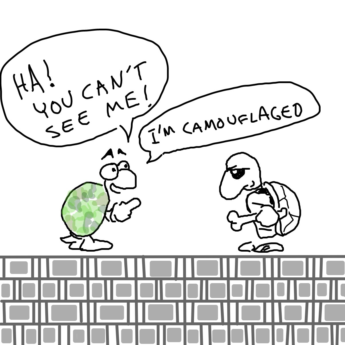  - Online Drawing Game Comic Strip Panel by Sabandija